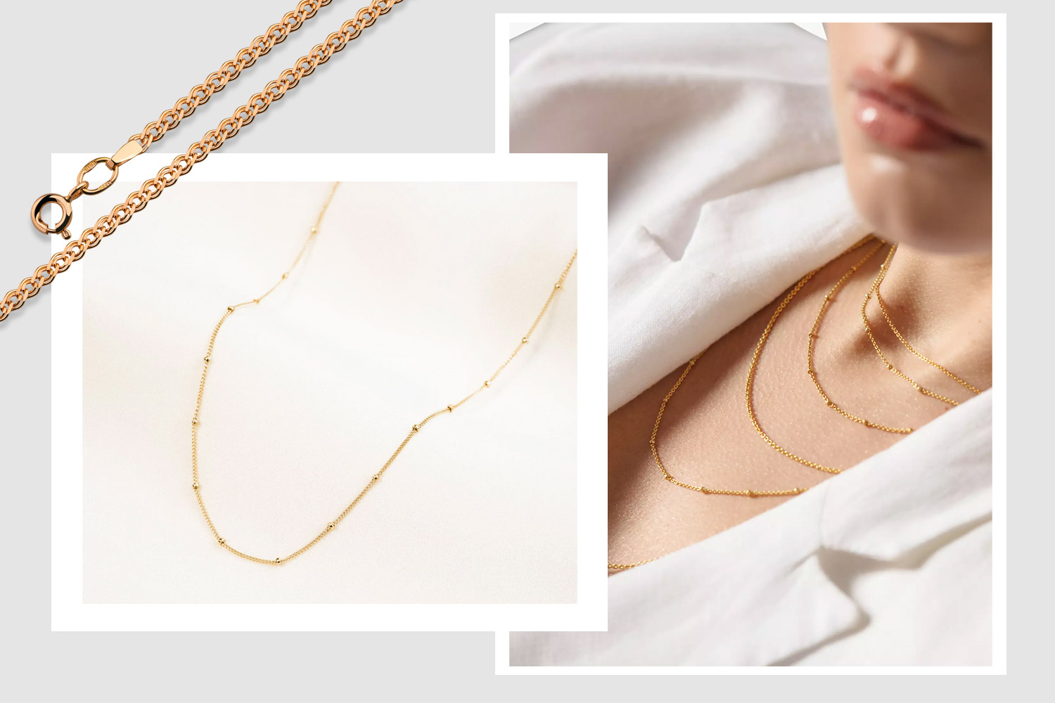 Як вибрати довжину ланцюжка чоловікові та жінці?